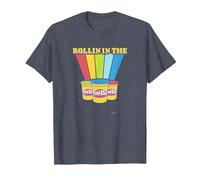 Play-Doh Rollin' in The Play-Doh Rainbow T-Shirt, Men, Heather Blue, Large