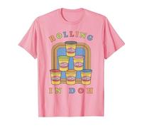 Play-Doh Rolling in Play-Doh T-Shirt, Men, Pink, XX-Large