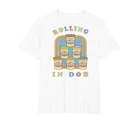 Play-Doh Rolling in Play-Doh T-Shirt, Men's Big and Tall, White, 4X Tall