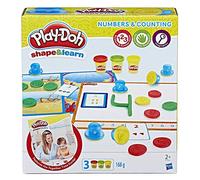 Play-Doh Shape and Learn Numbers and Counting Age 2+
