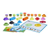 Play-Doh Shapes and Colors Set 5 Activity Playmats 15 Tools & 10 Cans of Assort. Colors Back to School Classroom Supplies Preschool Toys Ages 2+