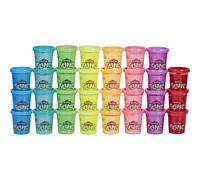 Play-Doh Slime 30 Can Pack Assorted Rainbow Colours None Toxic Safe Mess Free