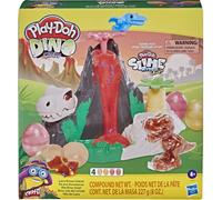 Play-Doh Slime Lava Bones Island Dino Crew Playset 4 Egg Tubs
