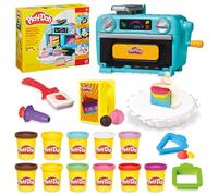 Play-Doh Super Slice Cake Playset, Non-Toxic Modelling Compound Bakery Toy with Cutters & Decorating Tools, Mould & Slice Colourful Creations, Arts & Crafts Fun for Kids 3