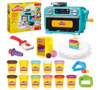 Play-Doh Super Slice Cake Playset - Spin Oven, 11 Cans & Kitchen Accessories for