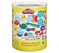 Play-Doh Super Storage Canister for Kids 3 Years and Up with 48 Tools and 23 Cans; Art & Craft Toy For Kids