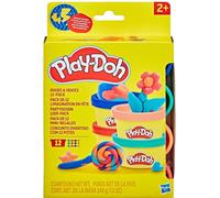 Play-Doh Treats Party Favours, Non-Toxic Modelling Compound Mini Cans for Party Bags & Classroom Rewards, Arts & Crafts Fun for Kids 3+, Mix, Mould & Create with Bright Colours