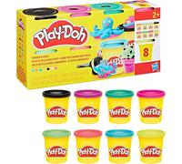 Play-Doh 8 Pack 85 Gram Vibrant Colours