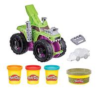 Play-Doh Wheels Chompin' Monster Truck Toy with Car Accessory and 4 Colors