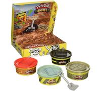 Play Doh Wheels Construction Site Putty 4 Pack With Extra-Large Cans