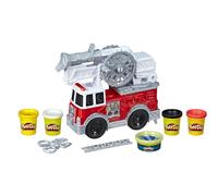 Play-Doh Wheels Fire Truck Toy Vehicle Set, 5 Cans, Preschool Toys for 3 Year Old Boys & Girls & Up, Imagination Toys