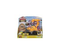 Play-Doh Wheels Front Loader Toy Truck for Kids Ages 3 and Up with Non-Toxic Sand Compound and Classic Compound in 2 Colors