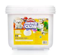 Play-Doh White Air Dry Clay Bucket, 40oz, for Kids 4+