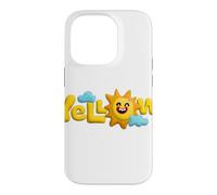 Play Doh Yellow 3D Case for iPhone 14 Pro