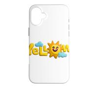 Play Doh Yellow 3D Case for iPhone 16 Plus