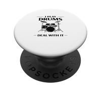 Play Drums, Drummer Life, Band Drummer, Rock Drummers Meme PopSockets Adhesive PopGrip