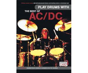 Play Drums With... The Best Of AC/DC. Includes Audio Online