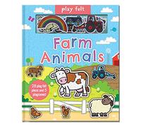 Play Felt Farm Animals - Activity Book (Soft Felt Play Books) (Play Felt & Learn)