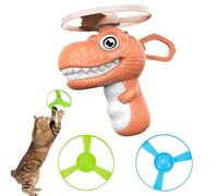 Play Fetch Spinner - Interactive Training Toy, 3pc Propeller Motion Set, ABS Resin Build Kit, Exercise Stimulation Hunting Activity Indoor Outdoor Yard Garden Balcony Pet Engagement