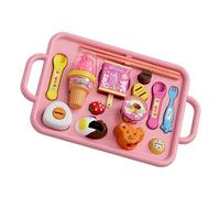 Play Food - Children Playing Supplies - Play Kitchen Food Set | for Boys Girls Preschoolers Kindergarten Classrooms Homeschool Families Role Playing Games Birthday Holiday Themed Event