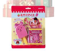 Play Food - Preschool Pretend Game for Imaginative Learning, Social Skill Development with Role Play Function, Ice Cream Toys for Home, Daycare, Travel, Playroom, Birthday, Airplane, Holiday