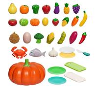 Play Food Sets, Sorting Fake Pumpkin, Pretend Play Toy 15cm For Modern Art Professional Home Supplies Daily Repair Kit Modern House Accessory Unit Home Decor Interior Supply Case