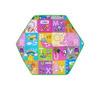Play for SOFT MAT-SOFT, SCHOCHE AMBAMENTO SCHOCHE, Hexagonal Mat with Waterproof | Slip -Resistant, Elastic Foam Mat for Crawling, Learning, for L