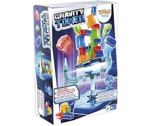 PLAY FUN BY IMC TOYS Toggo Toys Gravity Tower - A Tower is built on the wobbly base platform. The opponent: gravity, fun & learning effect, suitable for ages 6 and up.