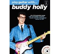 Play Guitar with Buddy Holly-Guitar Tab-Music book with Cd backing tracks