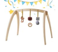 Play Gym - Foldable Sensory Toys with Rattle,Fine Motor Floor Activity Gym | for Boys Girls Shower Indoor Outdoor Bedroom Nursery Living Room Daily
