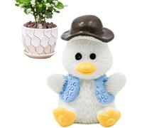 (Play Handsome Duck) Miniature Ducks,Resin Fairy Garden Ducks - Animal Figures, Potted Ornament, Ducklings Toy, Landscape Decorations for Indoor Outdoor