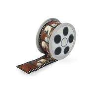 PLAY Hollywoof Cinema Momos Movie Reel Dog Toy - Durable Plush, Eco-Friendly, Machine Washable, Crinkle