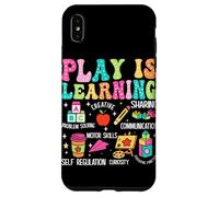 Play Is Learning Problem Solving Creative Sharing Communicat Case for iPhone XS Max