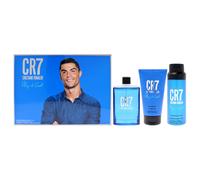 Play It Cool by Cristiano Ronaldo for Men - 3 Pc Gift Set 3.4oz EDT Spray 5.1oz Shower Gel 4.1oz Body Spray
