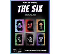 Play-It-Now The Six Card Game - Card Games - Family Games - for Kids 8 and Up - Games for Adults - Family Game Night - Travel Games - Party Games - 10+ mins