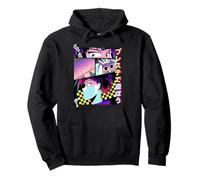 Play it on PS! 90s Japanese retro gamer vivid manga panel Pullover Hoodie