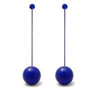 Play Juggling - Pair of Juggling Contact Poi PRO - 80 mm - UV Blue