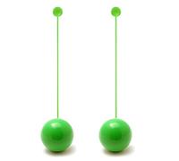 Play Juggling - Pair of Juggling Contact Poi PRO - 80 mm - UV Green