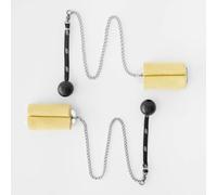 Play Juggling - Poseidon Fire Poi Fast-Replace - Pure Kevlar® Fire Chains Fiery Bolas (100mm knob)