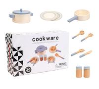 Play kitchen accessories - play kitchen accessories - play pots and pans for them, 10 pieces play kitchen utensils for toddlers,