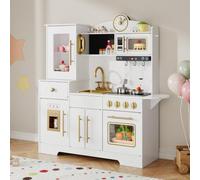 Play Kitchen, Children's Play Kitchens Toy Kitchen Set for Boys Girls