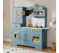 Play Kitchen, Children's Play Kitchens Toy Kitchen Set for Boys Girls