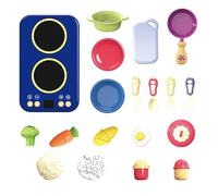 Play Kitchen Food - Realistic Imitation Toy Versatile | Educational and Fun Toy for Girls Boys Birthday Activities Kindergarten