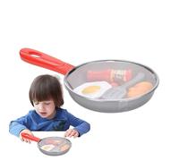 Play Kitchen Pan - DIY Pretend Cooking Playset, Kids Kitchen Toys with Pans, Utensils, and Cookware Accessories, Educational Role Play Toy | Learning Gift for Girls and Boys Aged 3 aboves