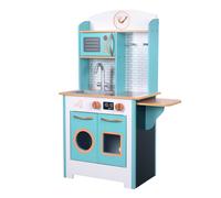 Play Kitchen Toy with 7 Role Play Accessories Blue TD-13629A by Teamson Kids