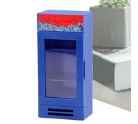 Play Kitchen Toys - Simulated Cola Freezer | Desk Ornament Cola Vending Machine Toy for Boys Girls Collectors Birthday Holidays Travel Classroom Daycare Home