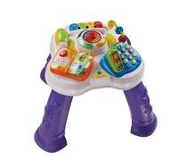 VTech Play and Learn Baby Activity Table, Baby Play Centre, Educational Musical Toy with Shape Sorting, Sound Toy with Music Styles for Babies and Toddlers From 6 Months+, Purple,135 x 490 x 410 mm