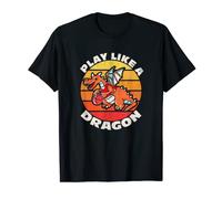 Play Like A Dragon Chinese Dragon With A Basketball T-Shirt