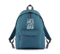 Play Like a Girl So Keep Up Backpack Rucksack 18L Bag - 42 x 31 x 21cm