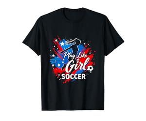 Play Like A Girl Soccer Girl T-Shirt